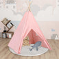 Tienda tipi niños y bolsa piel de melocotón gris 120x120x150cm