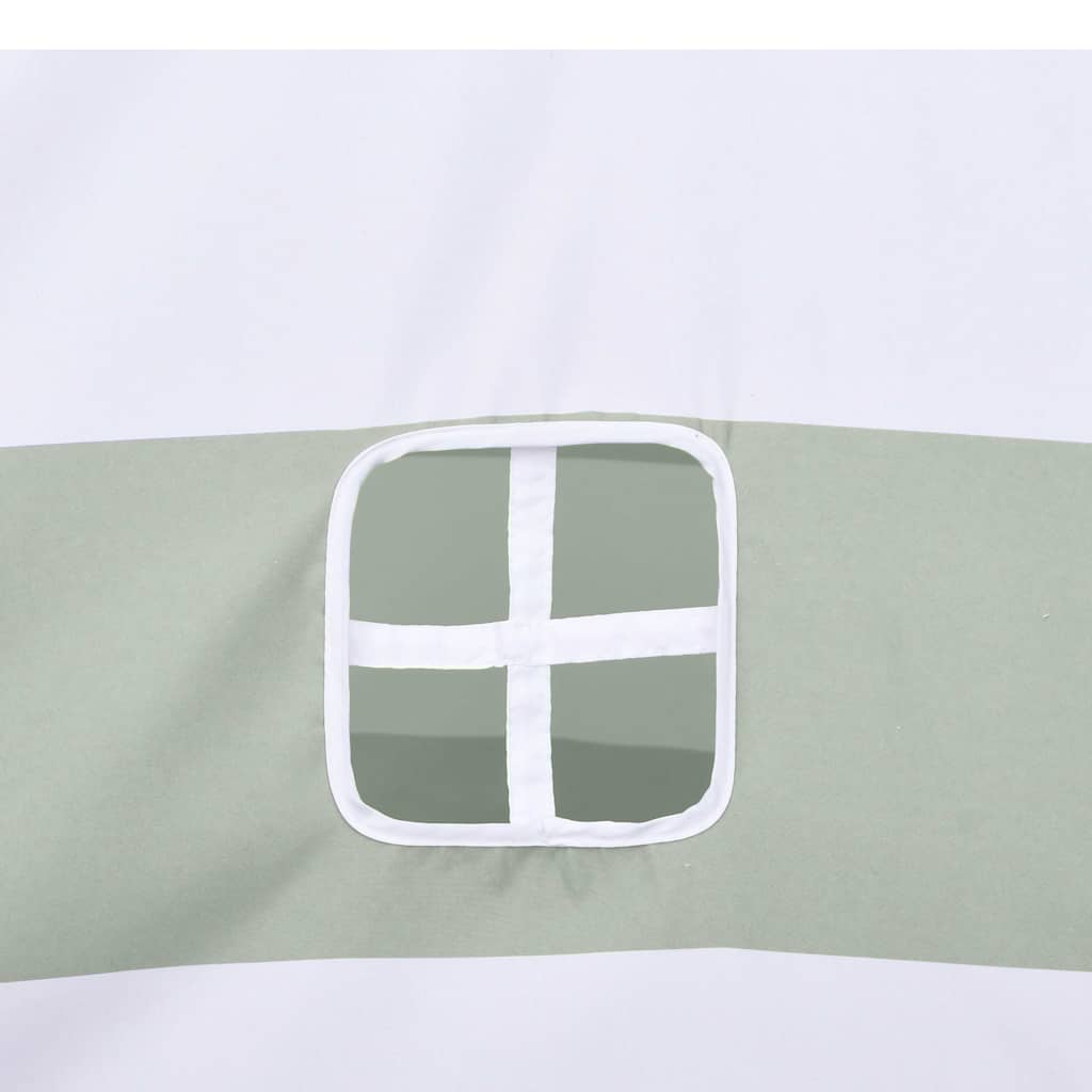 Tienda para niños Rayado Gris y blanco 120 x 120 x 150 cm