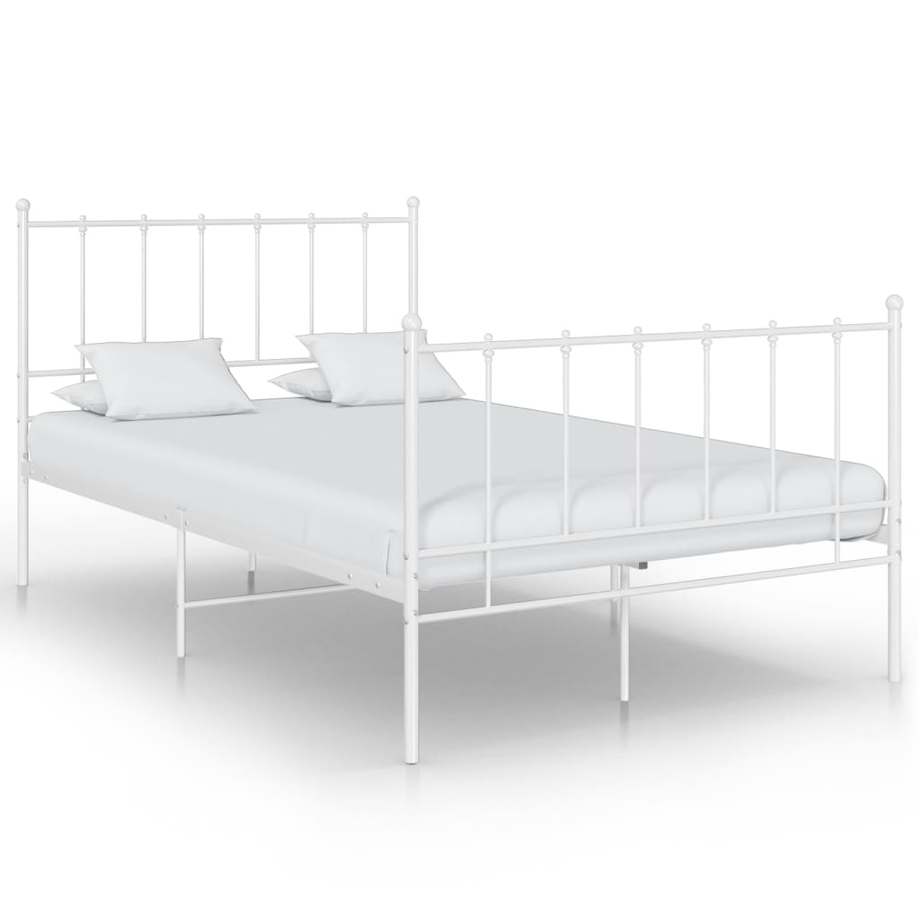 Estructura de cama sin colchón metal 140x200 cm