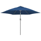 Tela de repuesto para sombrilla azul azure 300 cm