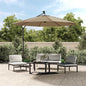 Replacement fabric for cantilever parasol anthracite 300 cm
