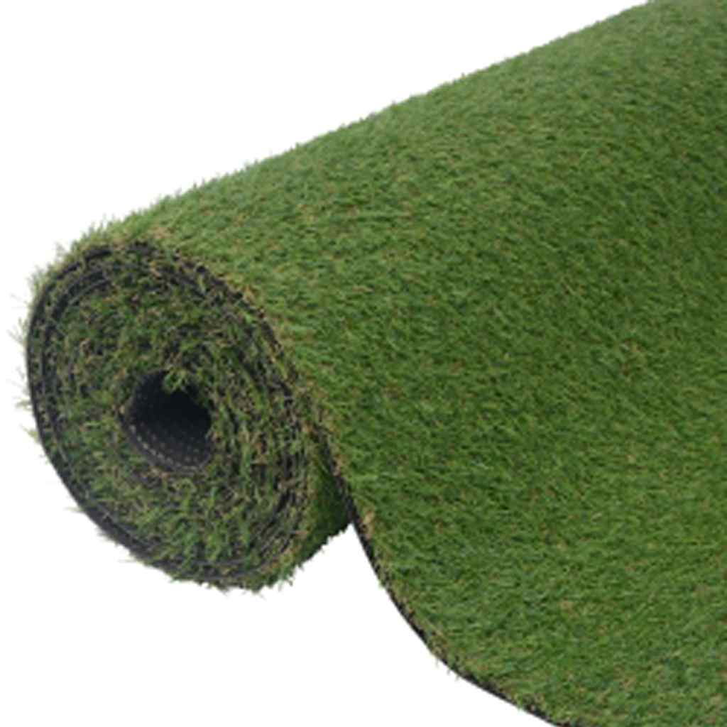 Césped artificial 0,5x5 m/40 mm verde