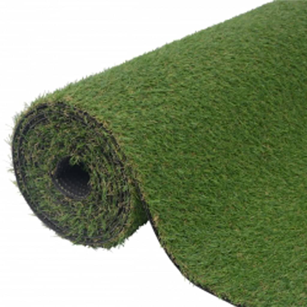 Césped artificial 0,5x5 m/40 mm verde