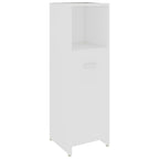 Conjunto de muebles de baño 3 pzas madera contrachapada blanco