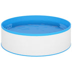Piscina de chapoteo blanca 350x90 cm