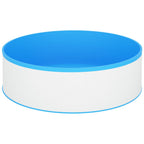 Piscina de chapoteo blanca 350x90 cm
