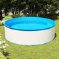 White paddling pool 350x90 cm