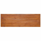 Mueble de TV de pared madera maciza de teca 180x30x30 cm