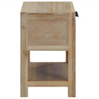 Mesitas de noche con cajones madera acacia maciza 40x30x48 cm
