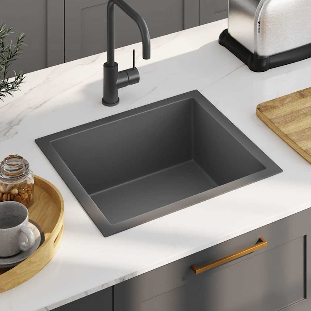 Fregadero de cocina hecho a mano acero inoxidable