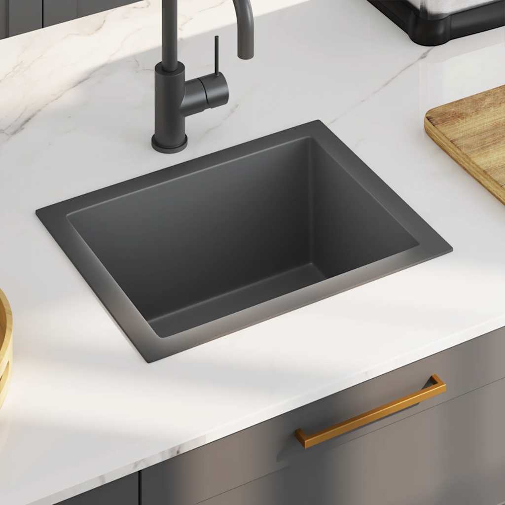 Fregadero de cocina hecho a mano acero inoxidable