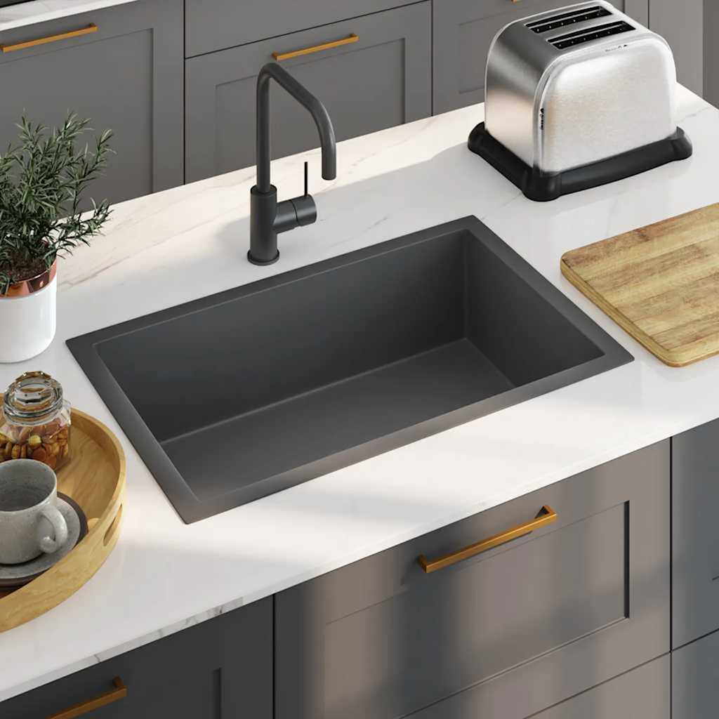 Fregadero de cocina hecho a mano acero inoxidable