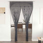 Cortina de macramé algodón 140x240 cm