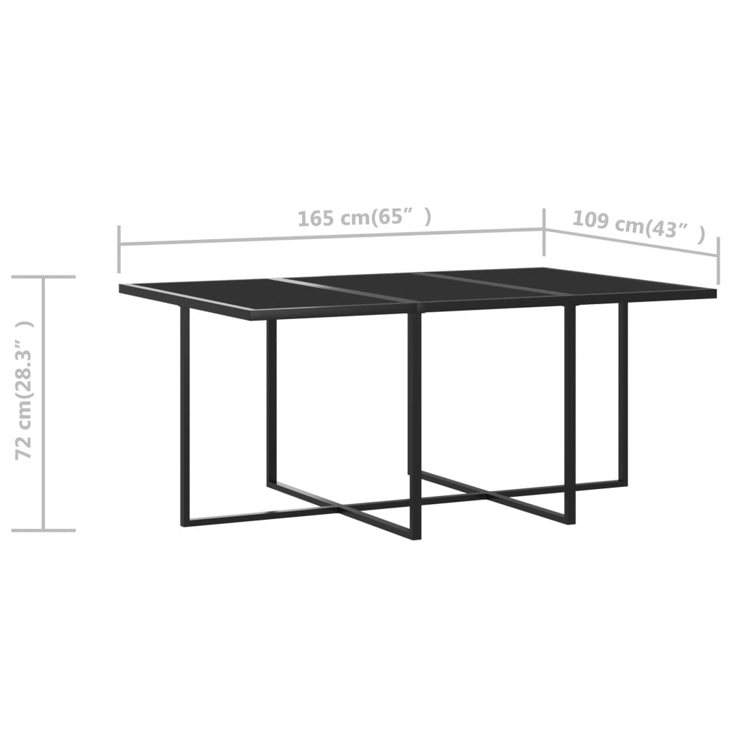 Set de comedor para jardín 11 pzas cojines ratán sintético gris