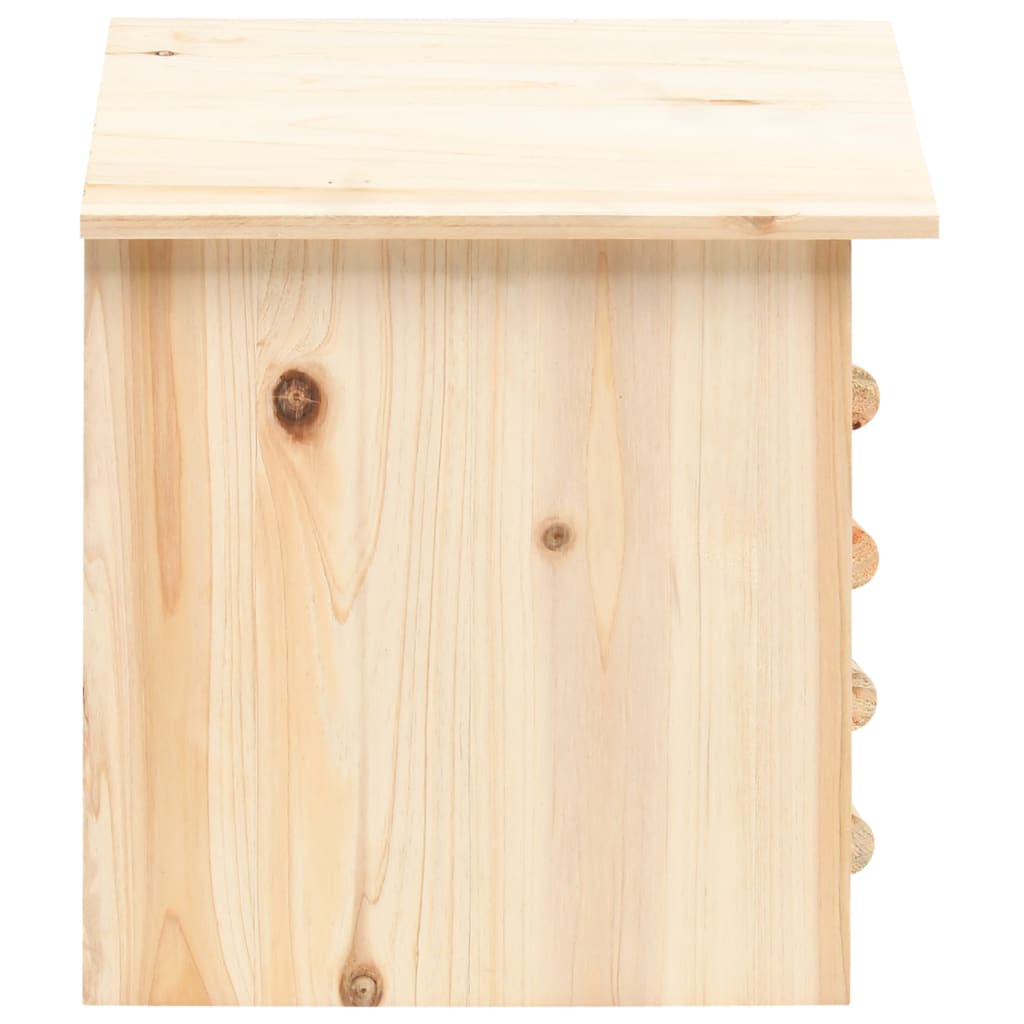 Casa para murciélagos madera maciza de abeto 30x20x38 cm