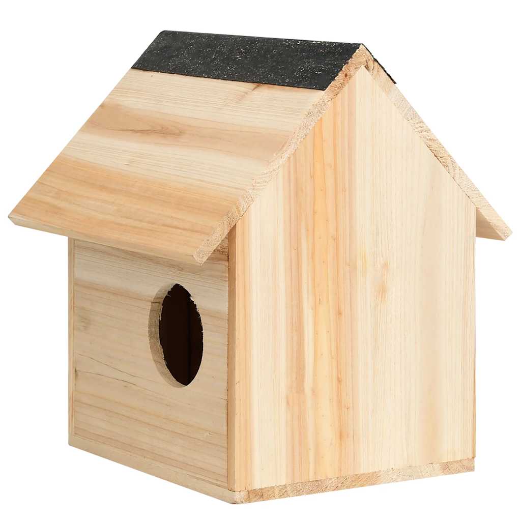 Casa para ardillas madera maciza de abeto 26x25x29 cm