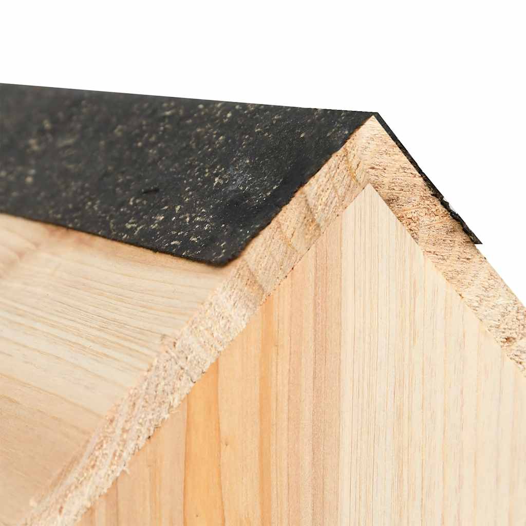 Casa para ardillas madera maciza de abeto 26x25x29 cm