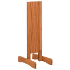 Valla de jardín enrejada madera maciza abeto naranja 120x60 cm