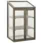 Fir wood greenhouse 60x45x100 cm