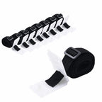 Fijaciones para enrollacobertor de piscina universal 8 uds 1,8m