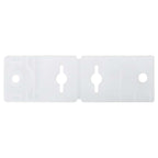 Fijaciones para enrollacobertor de piscina universal 8 uds 1,8m