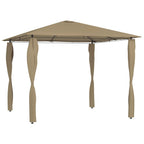 Cenador color crema 3x3x2,6 m 160 g/m²