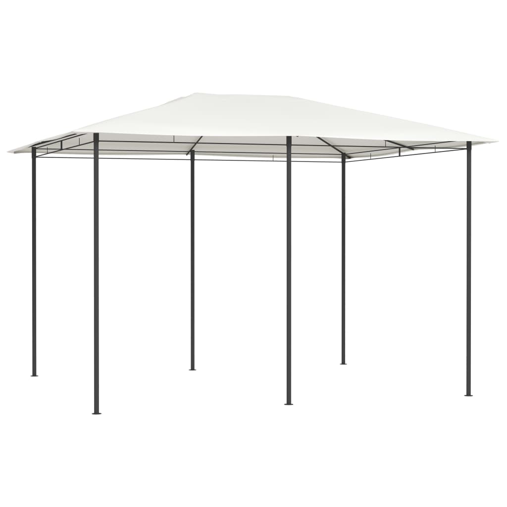 Cenador color crema 3x3x2,6 m 160 g/m²