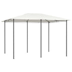 Cenador color crema 3x3x2,6 m 160 g/m²
