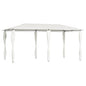 Cream Post Cover Gazebo 2.98x5.3x2.59 m 160 gsm