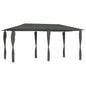 Cream Post Cover Gazebo 2.98x5.3x2.59 m 160 gsm