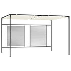 Cenador color crema 3x3x2,6 m 160 g/m²