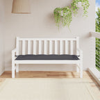Cojín banco de jardín tela Oxford estampado hojas 100x50x3 cm