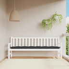 Cojín banco de jardín tela Oxford estampado hojas 100x50x3 cm