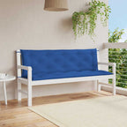 Cojín banco de jardín tela Oxford estampado hojas 100x50x3 cm