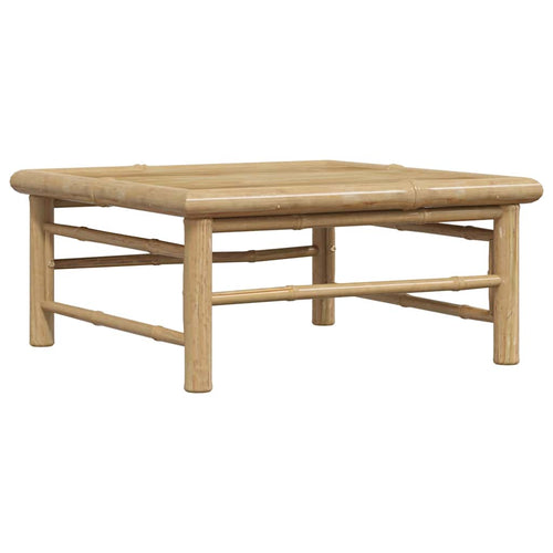 Bamboo garden table 65x65x30 cm
