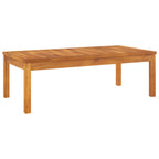 Juego de muebles jardín 5 pzas con cojines madera maciza acacia