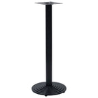 Pata de mesa de bistró acero inoxidable dorado Ø45x107 cm