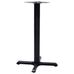 Pata de mesa de bistró acero inoxidable dorado Ø45x107 cm