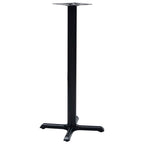 Pata de mesa de bistró acero inoxidable dorado Ø45x107 cm