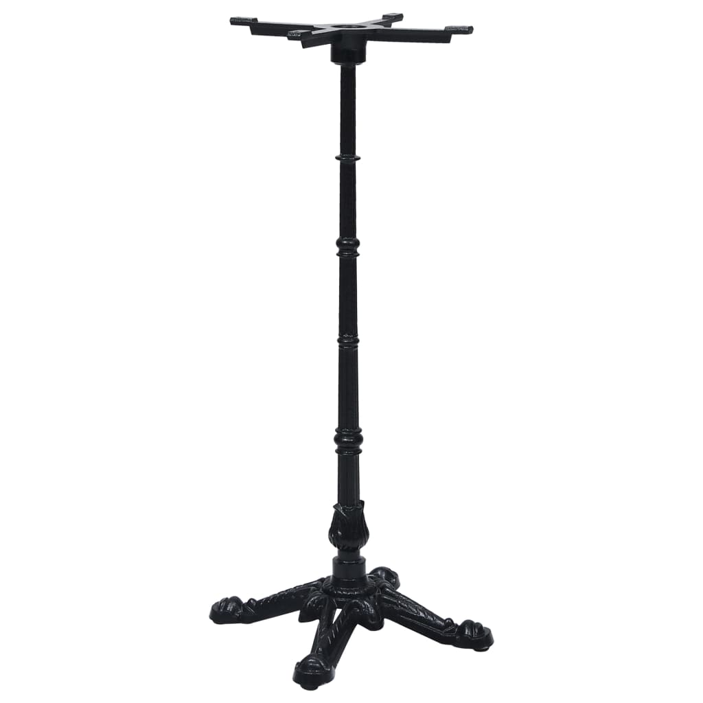 Pata de mesa de bistró acero inoxidable dorado Ø45x107 cm
