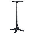 Pata de mesa de bistró acero inoxidable dorado Ø45x107 cm