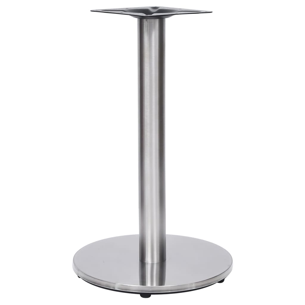 Pata de mesa de bistró acero inoxidable dorado Ø45x107 cm