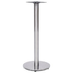 Pata de mesa de bistró acero inoxidable dorado Ø45x107 cm