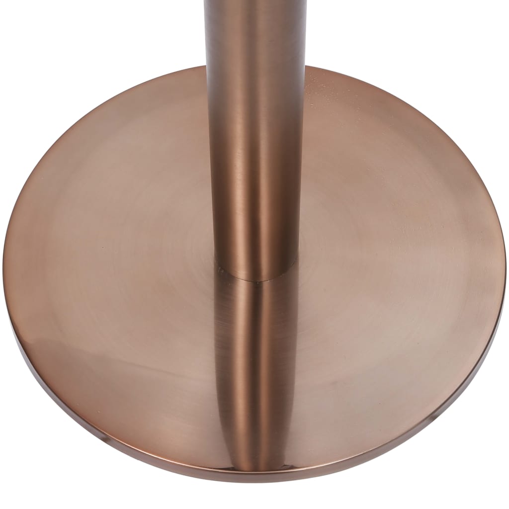 Pata de mesa de bistró acero inoxidable dorado Ø45x107 cm