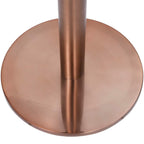Pata de mesa de bistró acero inoxidable dorado Ø45x107 cm