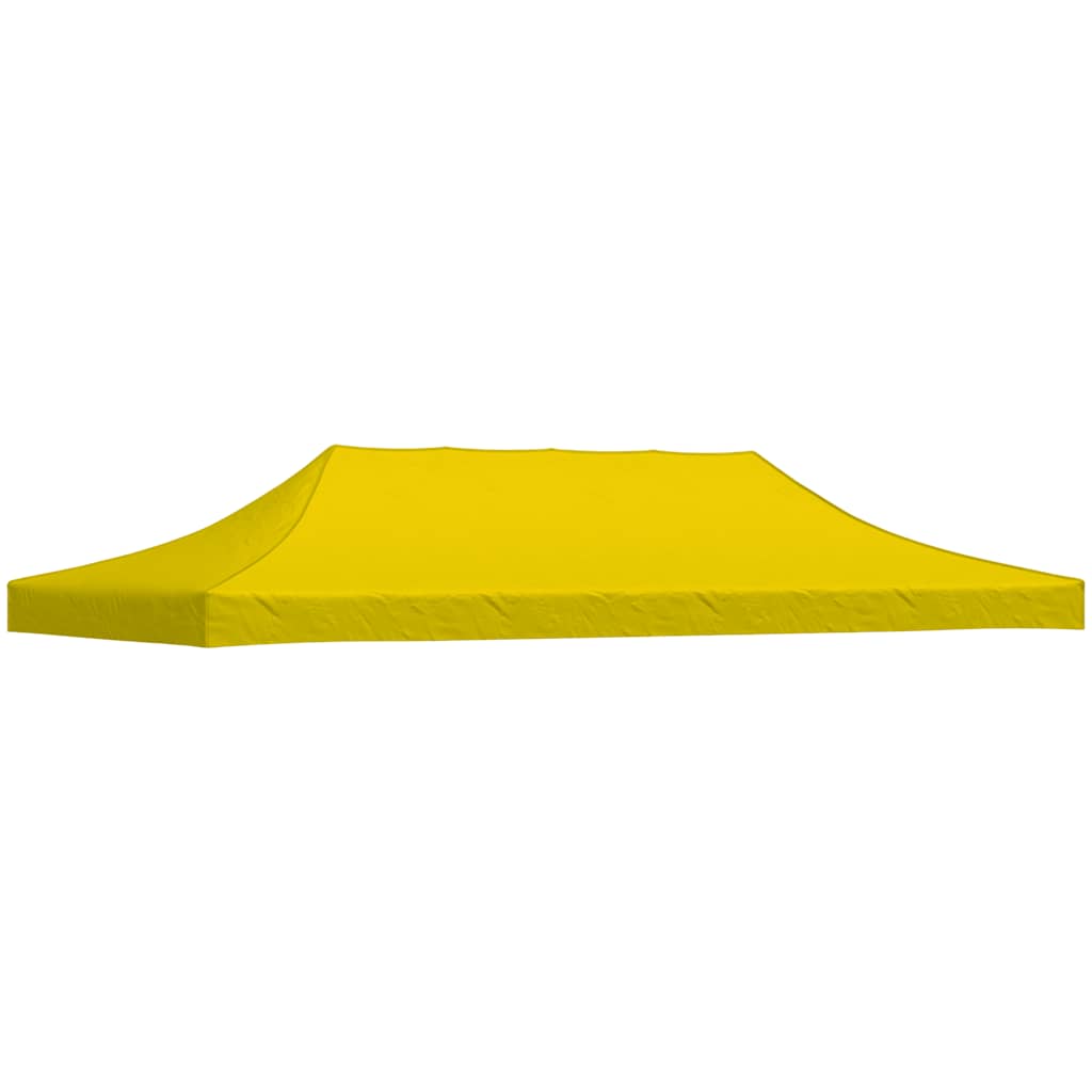 2x2m 270 g/m² Yellow Party Tent Roof