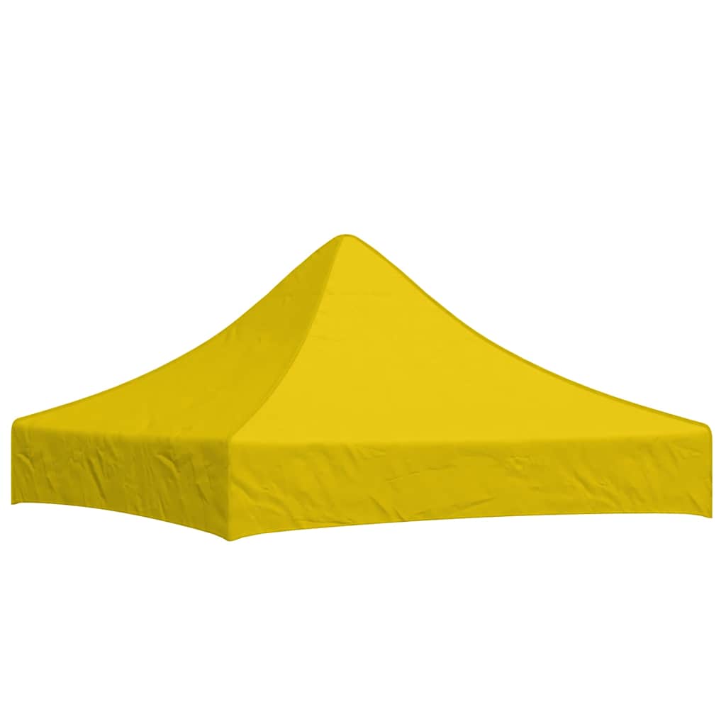 Techo de carpa para celebraciones amarillo 2x2 m 270 g/m²