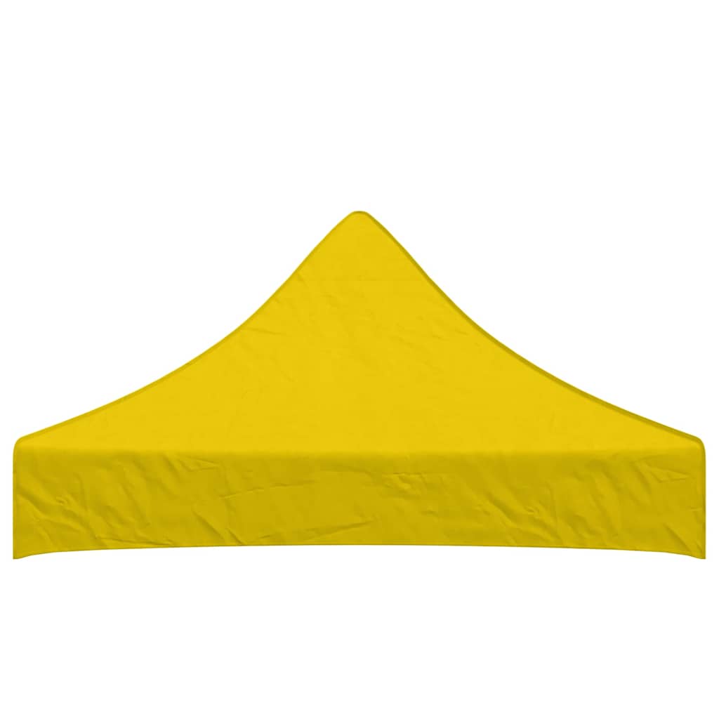 Techo de carpa para celebraciones amarillo 2x2 m 270 g/m²