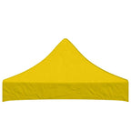 Techo de carpa para celebraciones amarillo 2x2 m 270 g/m²