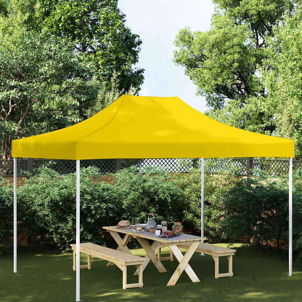 2x2m 270 g/m² Yellow Party Tent Roof